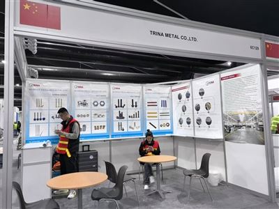 Handan Qina Metal Products Co.、Ltd。サウジアラビア展